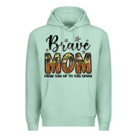 Seafoam brave mom from son up to son down Premium Hoodie - LillyAllenDesigns