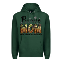 Sports Green brave mom from son up to son down Premium Hoodie - LillyAllenDesigns