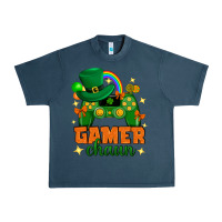 Midnight Navy Gamer chaun st.patricks day Urban Heavy Tee - Neo Western