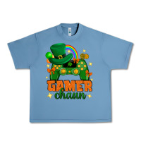 Pebble Blue Gamer chaun st.patricks day Urban Heavy Tee - Neo Western