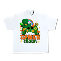 White Gamer chaun st.patricks day Urban Heavy Tee - Neo Western