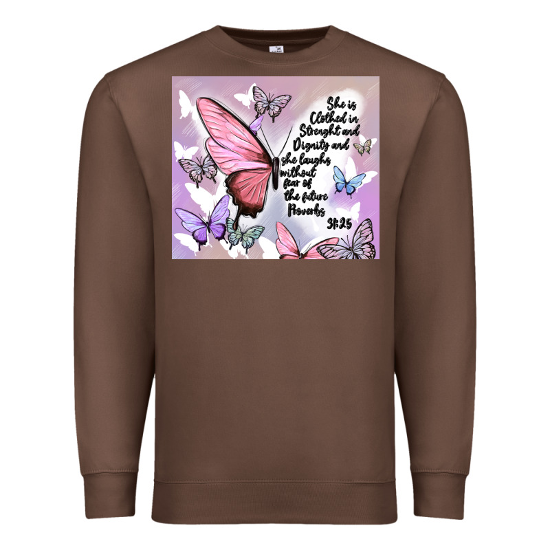 Bible Verse Premium Sweatshirt by MaliasSmallBusiness | Teevron