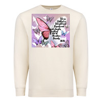 Sandshell bible verse Premium Sweatshirt - MaliasSmallBusiness