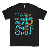 Black then sings my soul cross Classic Tee - JahusDesignShop
