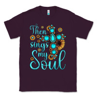 Plum then sings my soul cross Classic Tee - JahusDesignShop