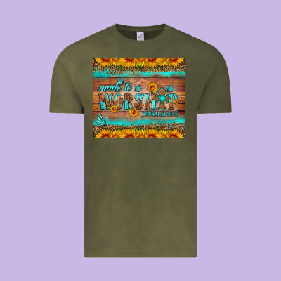 Made To Worship Tumbler Vintage Tee Designed By Hra Design Shop