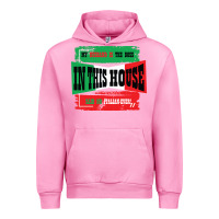 Fuchsia Pink MY HUSBAND IS THE BOSS IN THIS HOUSE SAID NO ITALIAN EVER Urban Hoodie - Bettercallsaul