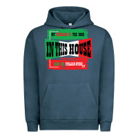 Pigment Midnight Navy MY HUSBAND IS THE BOSS IN THIS HOUSE SAID NO ITALIAN EVER Urban Hoodie - Bettercallsaul