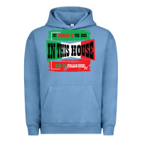 Pigment Pebble Blue MY HUSBAND IS THE BOSS IN THIS HOUSE SAID NO ITALIAN EVER Urban Hoodie - Bettercallsaul