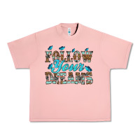 Salmon follow your dreams Urban Heavy Tee - HRA Design Shop