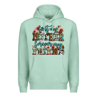 Seafoam first my mother forever my friend Premium Hoodie - LillyAllenDesigns