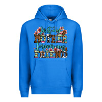True Royal first my mother forever my friend Premium Hoodie - LillyAllenDesigns