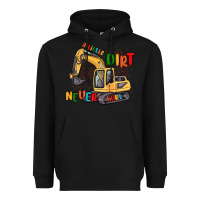 Black a little dirt never hurt Heavyweight Hoodie - MaliasSmallBusiness