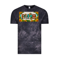 Cloud Black faith cross and sunflower license plate Vintage Tee - HRA Design Shop