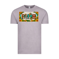Vintage Zinc faith cross and sunflower license plate Vintage Tee - HRA Design Shop