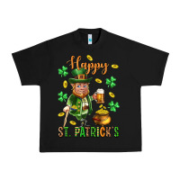 Black Happy st. patricks day Urban Heavy Tee - Neo Western