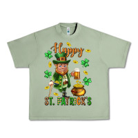 Oil Green Happy st. patricks day Urban Heavy Tee - Neo Western