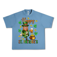 Pebble Blue Happy st. patricks day Urban Heavy Tee - Neo Western