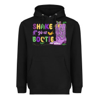 Black shake your bootie mardi gras Heavyweight Hoodie - MaliasSmallBusiness