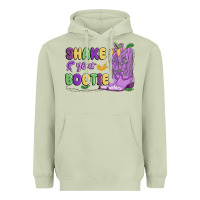 Matcha shake your bootie mardi gras Heavyweight Hoodie - MaliasSmallBusiness
