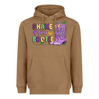 Toasted Coconut shake your bootie mardi gras Heavyweight Hoodie - MaliasSmallBusiness
