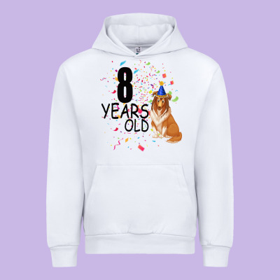 8 Years Old Black Urban Hoodie Designed By Bettercallsaul