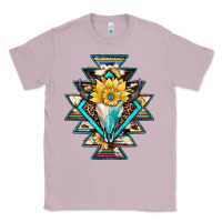 Lilac cowhide leopard bull skull aztec Classic Tee - JahusDesignShop