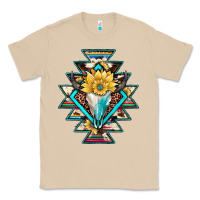 Mushroom cowhide leopard bull skull aztec Classic Tee - JahusDesignShop