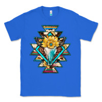 True Royal cowhide leopard bull skull aztec Classic Tee - JahusDesignShop