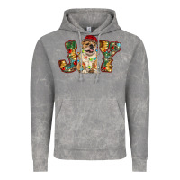 Cloud Rock bulldog christmas joy Vintage Hoodie - RanaPortraitStore