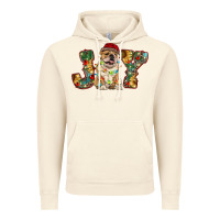 Vintage Artic bulldog christmas joy Vintage Hoodie - RanaPortraitStore
