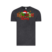 Vintage Black christmas mom mom claus Vintage Tee - FaDigitalArtStudio