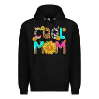 Black cool mom Premium Hoodie - LillyAllenDesigns