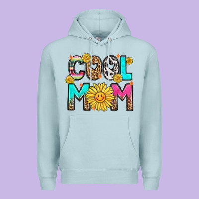 Cool Mom Premium Hoodie Designed By Lillyallendesigns
