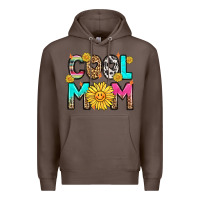 Coffee cool mom Premium Hoodie - LillyAllenDesigns