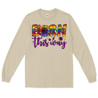 Mushroom born this way Long Sleeve Tee - JahusDesignShop