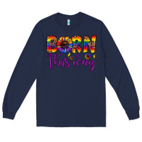 Navy born this way Long Sleeve Tee - JahusDesignShop