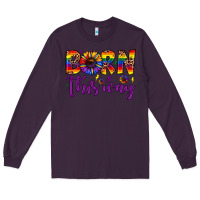 Plum born this way Long Sleeve Tee - JahusDesignShop