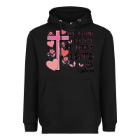 Black we love because he first loved us Heavyweight Hoodie - MaliasSmallBusiness