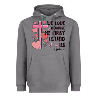 Storm we love because he first loved us Heavyweight Hoodie - MaliasSmallBusiness