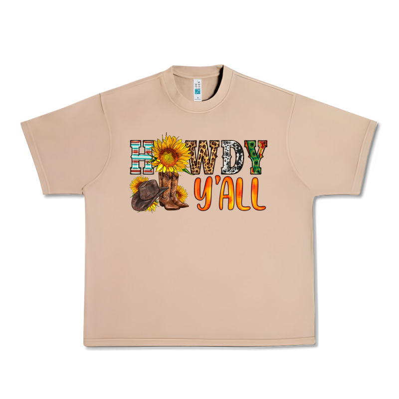 Howdy Y All Urban Heavy Tee by HRA Design Shop | Teevron