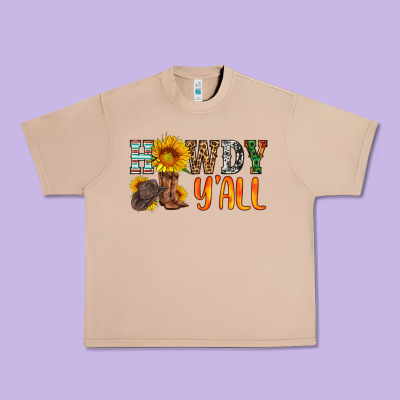 Howdy Y All Urban Heavy Tee Designed By Hra Design Shop