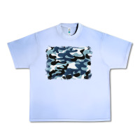 Grape Ice blue camouflage background Urban Heavy Tee - BarkalooDesign