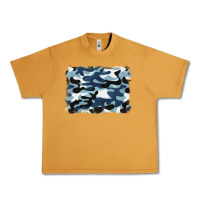 Peanut Butter blue camouflage background Urban Heavy Tee - BarkalooDesign