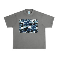 Tornado blue camouflage background Urban Heavy Tee - BarkalooDesign