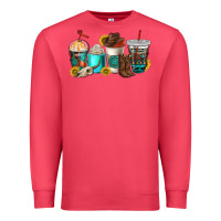 Cardinal western coffee cups Premium Sweatshirt - NancyCooperArtShop