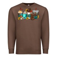 Chestnut western coffee cups Premium Sweatshirt - NancyCooperArtShop