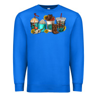 True Royal western coffee cups Premium Sweatshirt - NancyCooperArtShop