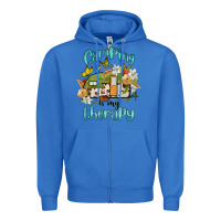 True Royal camping is my therapy Zipper Hoodie - BarkalooDesign