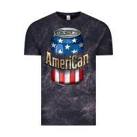 Cloud Black American 4th of July Vintage Tee - CowGirlArtShop